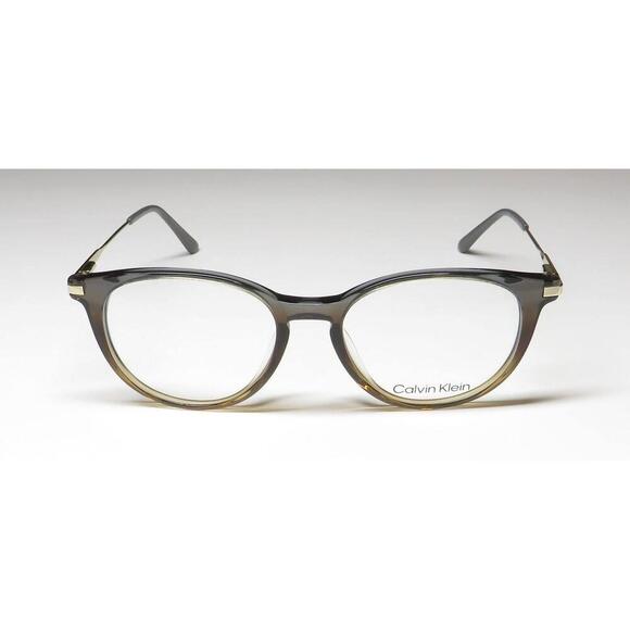NWT Calvin Klein CK19712G Crystal Grey Eyeglasses